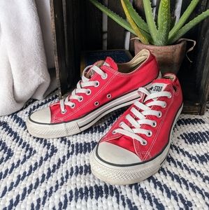 🌿 Red Converse Sneakers